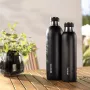 BRITA karboniseerimispudel 650 ml, roostevaba teras, must, nõudepesumasinakindel