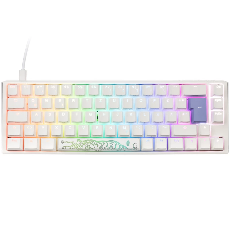 Ducky One 3 Classic Pure Valge SF klaviatuur USB saksa valge (DKON2167ST-RDEPDPWWWSC1)