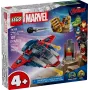 Ehitusmängukomplekt LEGO Marvel Super Heroes Captain America Thanos 76319 — 107 tk, 2 minifiguuri, vanus 4+