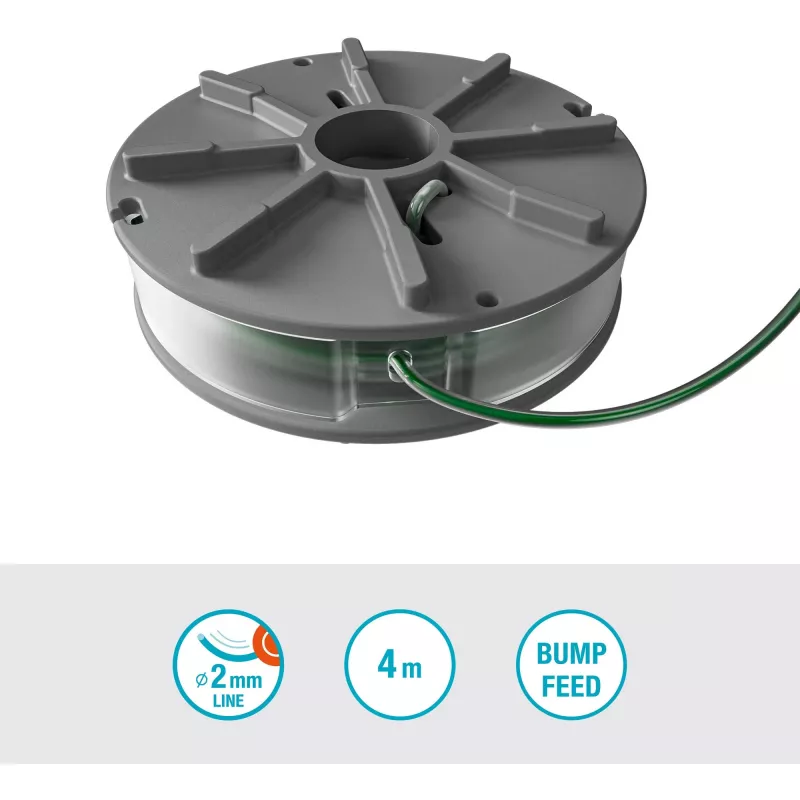 String trimmer spool Gardena 5411-20 roheline hall ABS nylon 60 mm
