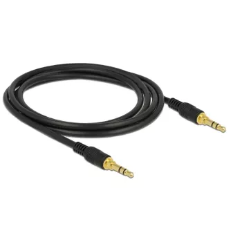 Audiojuhe 3,5 mm DeLOCK 85549 2 m Must