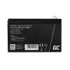 UPS-aku roheline Cell AGM04 12V 7Ah suletud pliiaku (VRLA) must, 1 tk