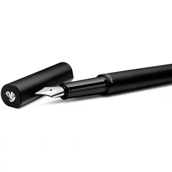 Pelikan 823593 täitesulepea, tindipadruni täitesüsteem, must