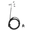Kaablilukk DICOTA D31699 Must 2 m
