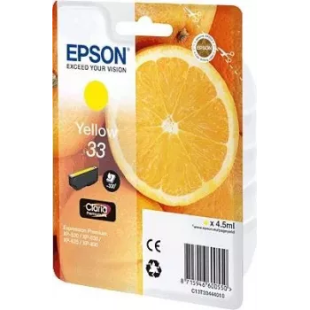Epson oranžs C13T33444010 tindikassett 1 tk Originaal Kollane