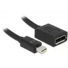 DisplayPorti kaabel DeLOCK 65554 Mini DisplayPort 0,21 m must