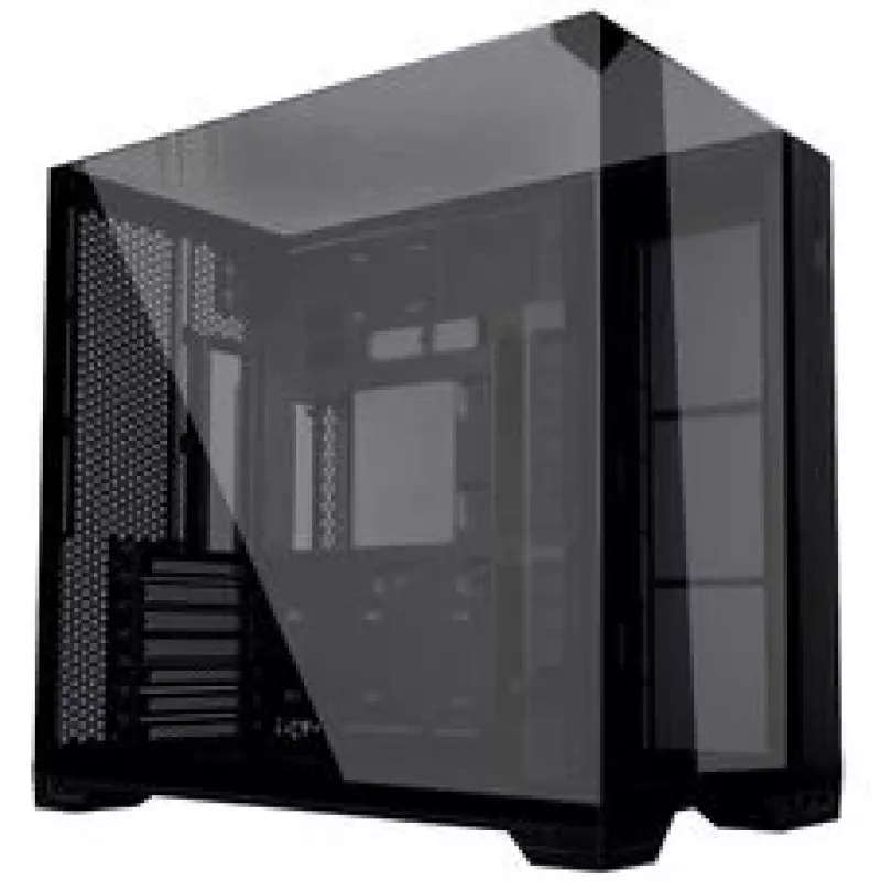 Lian Li O11 Vision Compact PC-Enclosure Bundle + 3x UNI FAN SL-INF 120 Reverse Blade Fan - must