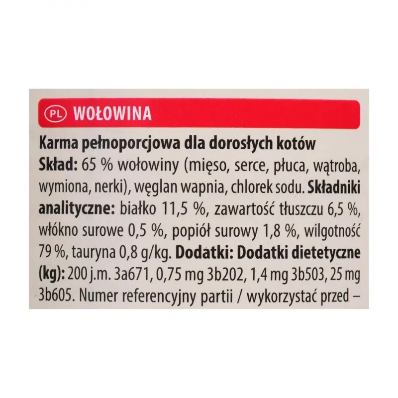 ANIMONDA Carny Adult Beef - märg kassitoit - 400g