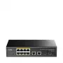 Cudy GS1010PS2 võrgulüliti, haldamata, Gigabit Ethernet (10/100/1000), Power over Ethernet (PoE), must