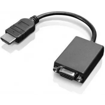 HDMI-VGA-adapter Lenovo 03X7583, passiivmuundur 1080p HDMI-väljundist analoog-VGA-le