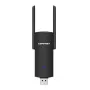 WiFi USB adapter Comfast CF-924AC-V2 1300 Mbit/s kaheribaline 2,4 GHz/5 GHz