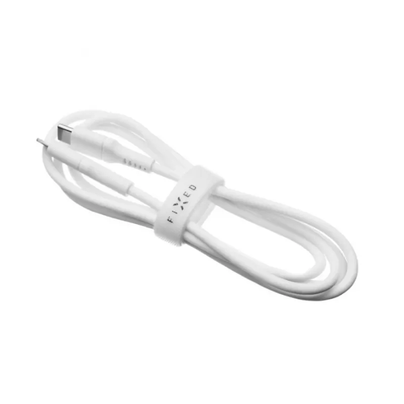 USB-C–USB-C fikseeritud kaabel FIXED FIXDLS-CC2-WH, 2 m, 60 W
