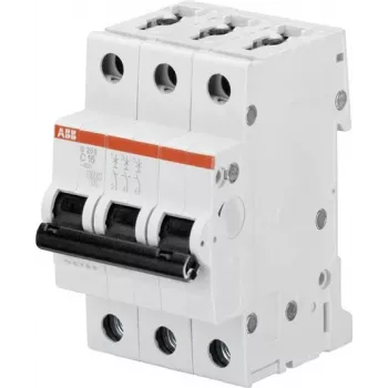 ABB kaitselüliti 4A S203-C4 pro M comp. 3pooluseline 6kA kaitselülitile S203-C4 (2CDS253001R0044)