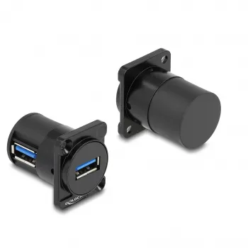 DeLOCK D-Type moodul USB 5 Gbps A-tüüpi emane-emane 90° nurgaga