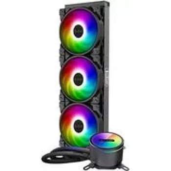 AIO vedelikprotsessorijahuti PCCOOLER GI-CX360 360 mm radiaator, 2000 p/min pump/ventilaatorid