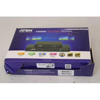HDMI-jagaja Incase 4-pordiline HDMI-jagaja Aten VS184A 4K – 4 väljundit, 4K tugi
