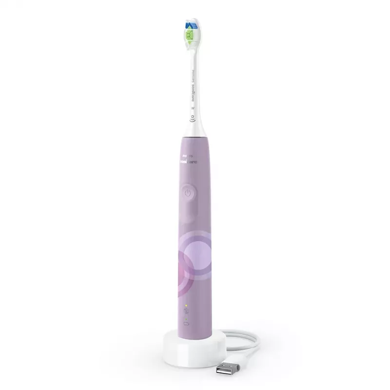 Sonic elektriline hambahari Philips 4100 Series HX3689/44 — sisseehitatud Li-Ion aku, 1 käepide, 1 harjapea, Igapäevase hoolduse režiim, lilla