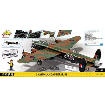 Blocks Avro Lancaster B.III 1595 klotsi