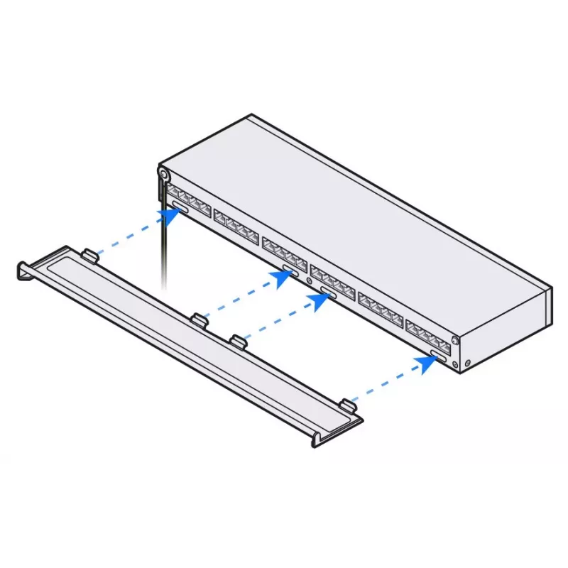 Ubiquiti UACC-ETH-SP-Panel-24 - Etherneti liigpingekaitse, raamile paigaldatav paneel