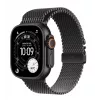 Nutikell Apple Watch Ultra 3 GPS + Cellular 49mm Must Titaanist Korpus Musta Titaanist Milano Silmusega Keskmine