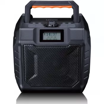 Kaasaskantav digiraadio Lenco ODR-160GY hall FM/AM digitaalse tuuneriga ja kompaktse disainiga