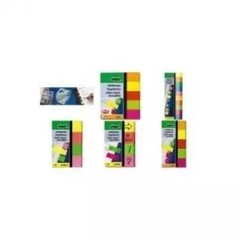 Isekleepuvad sildid Sigel HN635 rohelised roosad punased kollased 160 tk