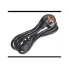 APC AP9895 toitekaabel, 16A 200-240V, C19 UK pistikule BS 1363A, 2,44 m, must