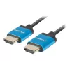 HDMI kaabel LANBERG CA-HDMI-22CU-0018-BK 1,8 m — HDMI tüüp A–A, HDMI 2.0, 18 Gbit/s, ARC, kullatud