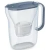 BRITA veefiltri kann Style Essential grafiithall koos 4 MAXTRA Pro filtriga, 2,4 L paak, 1,4 L filtreeritud vett