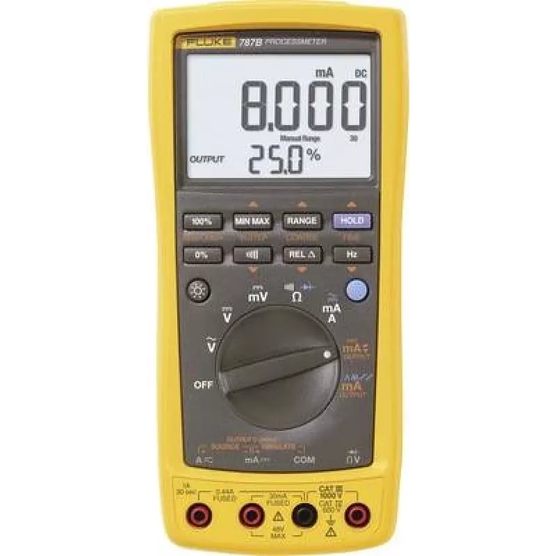 Fluke 787B Hand-Multimeeter digitaalne Protsessivooluväljund CAT III 1000 V, CAT IV 600 V Ekraan (loendurid): 30000 (4777186)