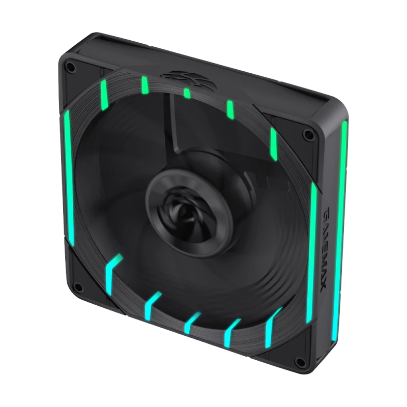 GAMEMAX TORNADO T12 ARGB-R 120mm korpusiventilaator - must