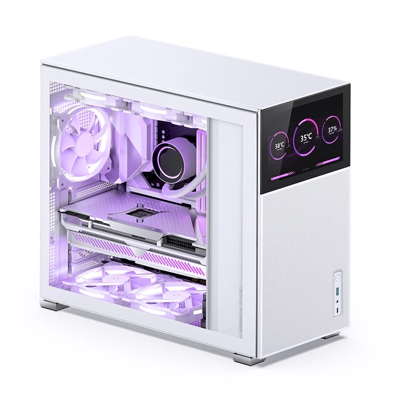 PC-korpus Jonsbo D41 MESH Midi Tower valge