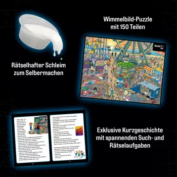 detective-Puzzle Die drei Kids: Vorsicht Glibberfalle (150 tükki)