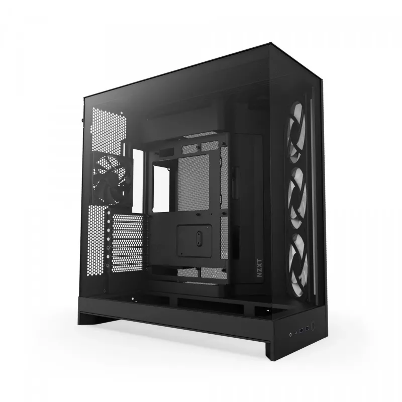 PC-korpus NZXT H9 Flow RGB Midi Tower Must