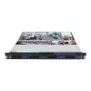 Rack server GIGABYTE R123-X00-AA01 1U — ühepesaline Intel Xeon Scalable platvorm, LGA 1700, DDR5, 4 DIMM, 2,5-tollised sahtlid x4, 400 W toiteplokk (80 PLUS Gold)
