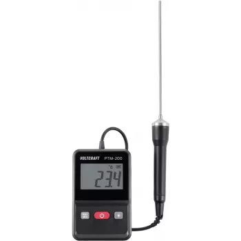 VOLTCRAFT PTM-200 läbistustermomeeter Mõõtepiirkond temperatuur -200 kuni 200 °C Anduri tüüp Pt1000 kontaktmõõtmine (VC-12920030)
