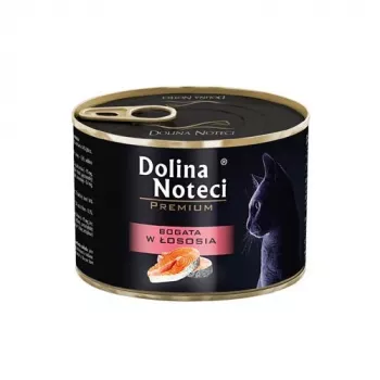 Märg kassitoit Dolina Noteci DOLINA NOTECI Premium — 185 g purk, kana ja kala, täiskasvanud kassid, säilitusainetevaba
