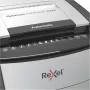 Rexel AutoFeed+ 600M paberipurustaja, mikroosakestega purustus 2x15mm, P-5, 110L, 55 dB, hall/must