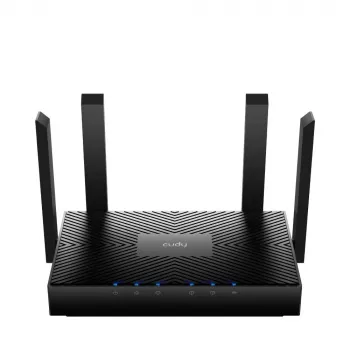Cudy WR3000 juhtmevaba ruuter Gigabit Ethernet kaheriba (2,4 GHz / 5 GHz) Must