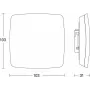 Kohalolekuandur Steinel True Presence UP KNX 056339 IP54 360° tuvastus