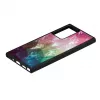 Kaitsev telefoniümbris iKins Samsung Galaxy Note 20 Ultra jaoks — vesilille disain, must