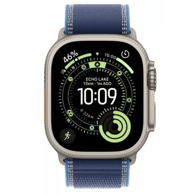 Nutikell Apple Watch Ultra 3 GPS + Cellular 49mm titaan sinise rihmaga M/L