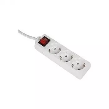 Hama 00030535 liigpingekaitse valge 3 pistikupesa 3 m
