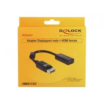 Video kaabliadapter DeLOCK 61849 0.125m DisplayPort to HDMI