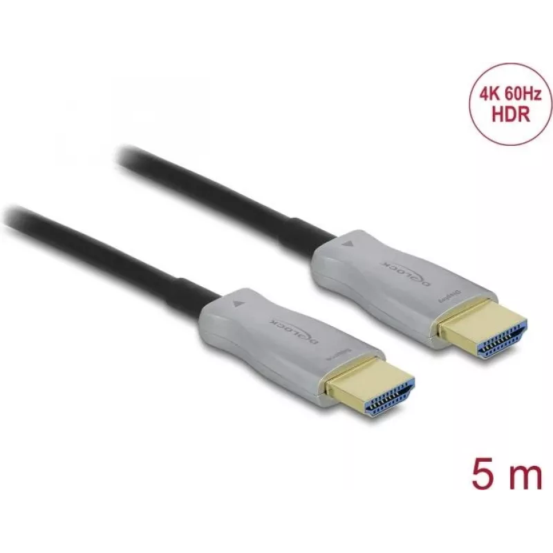 Delock Active Optical Cable HDMI 4K 60 Hz - kaabel - digitaalne/kuvar/video (84959)