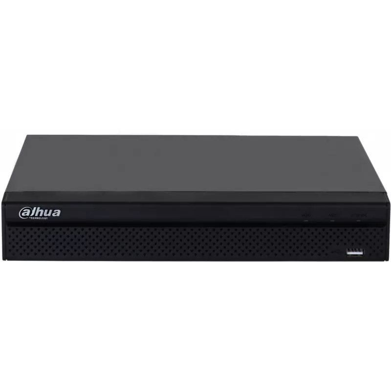 Võrgusalvesti DAHUA Lite NVR2108HS-8P-4KS3 — 8 kanalit, max 4K, SATA HDD, 1U, PoE