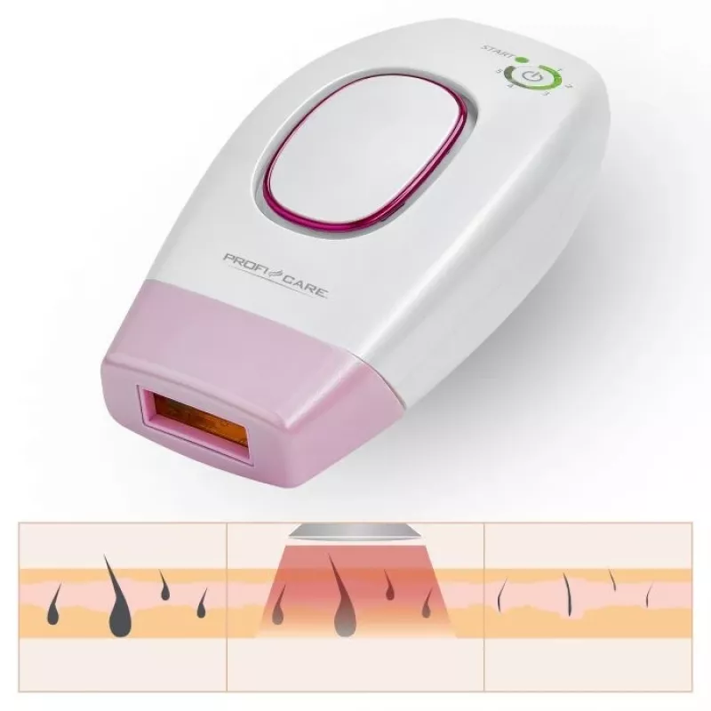 ProfiCare PC-IPL 3024 Roosa, Valge