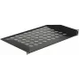 Rack shelf LOGON RAS203BL Must 30 kg capacity 19 inch