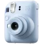 Kiirkaamera Fujifilm Instax Mini 12 sinine — 86 x 54 mm prindid, 60 mm fookuskaugus, elektrooniline katik