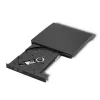 Väline DVD‑RW seade QOLTEC 51857 — USB 3.0, SATA liides, DVD±R 8x, DVD±RW 4x, DVD‑RAM 5x, CD 24x, must